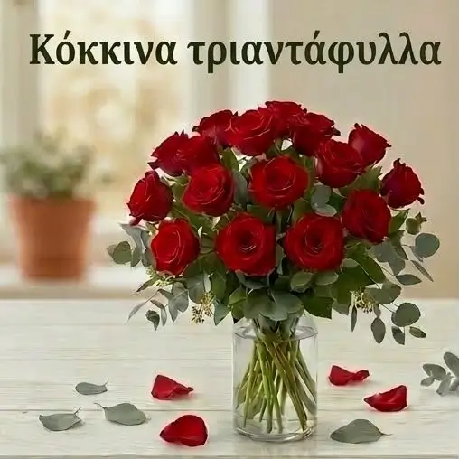 Κόκκινα Τριαντάφυλλα