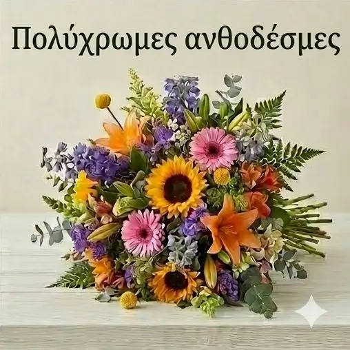 Ανθοδέσμες με Λουλούδια